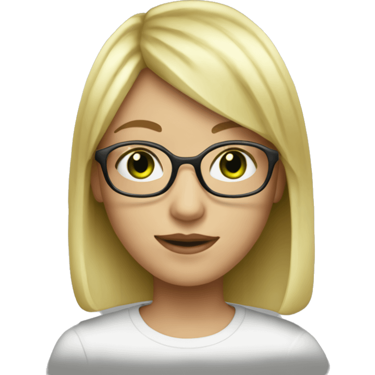 blond-girl-with-glasses-and-green-eyes-and-bob-hair-with-fringe emoji