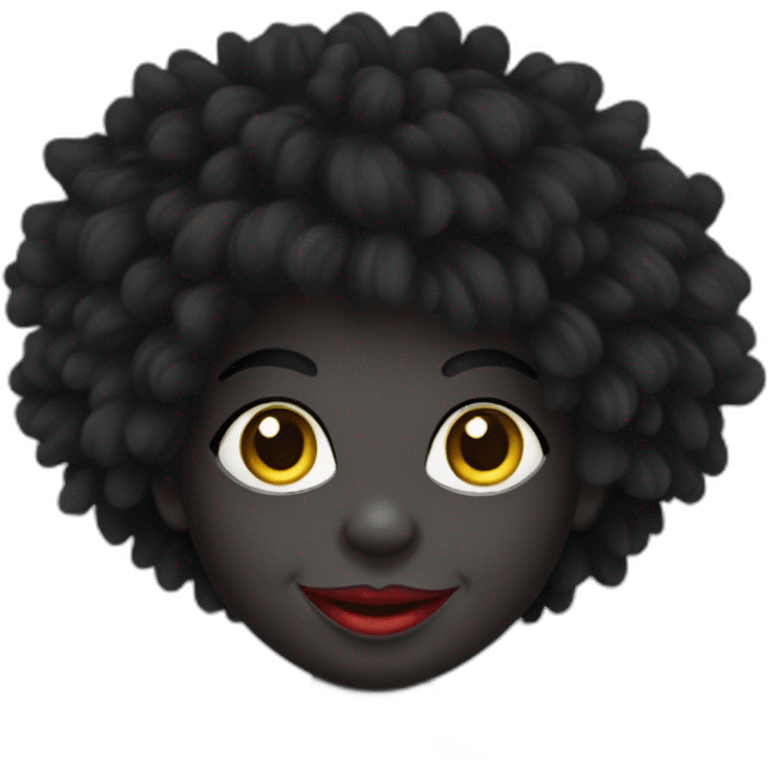 female gollywog naturist emoji