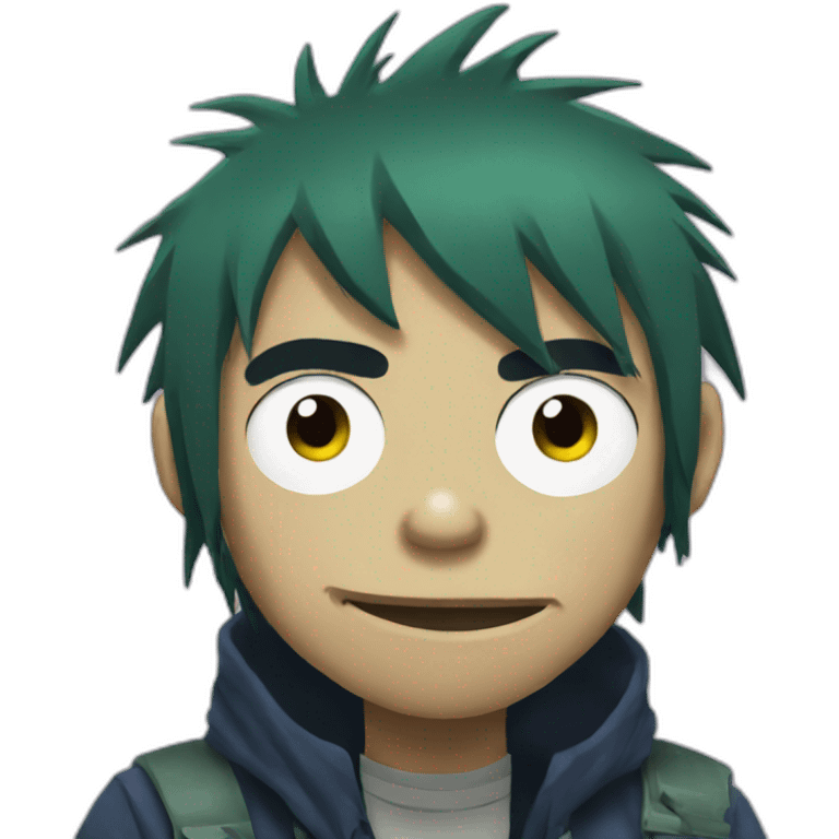 2d gorillaz emoji