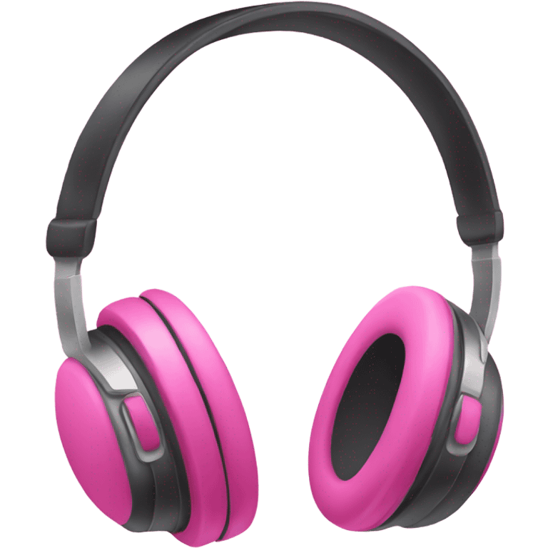 pink headphones  emoji