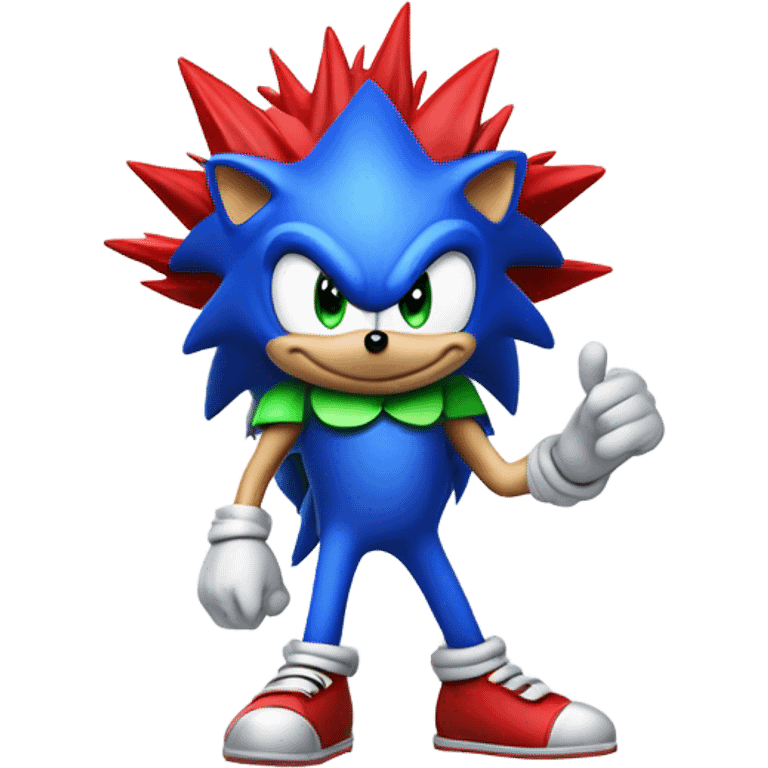 Sonic the hedgehog  emoji