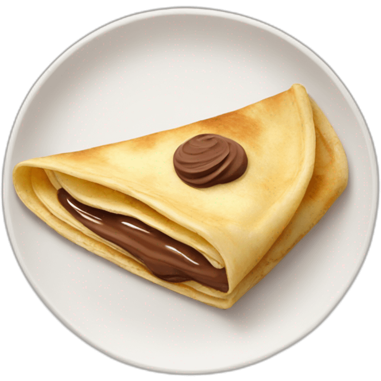 real crepe nutella emoji