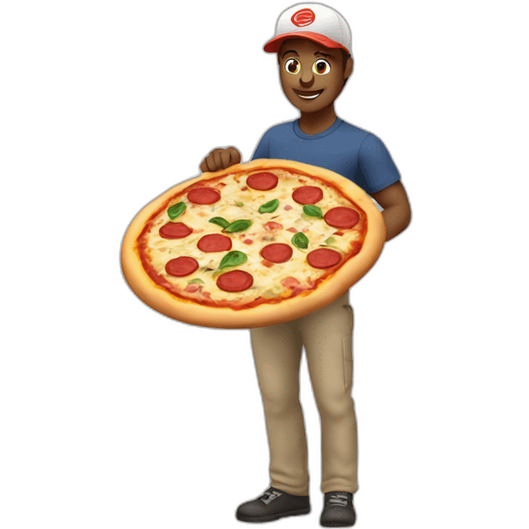 pizza delivery  emoji