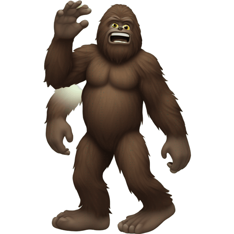 Bigfoot emoji