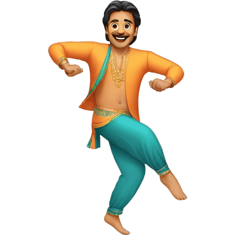 bollywood man dance emoji