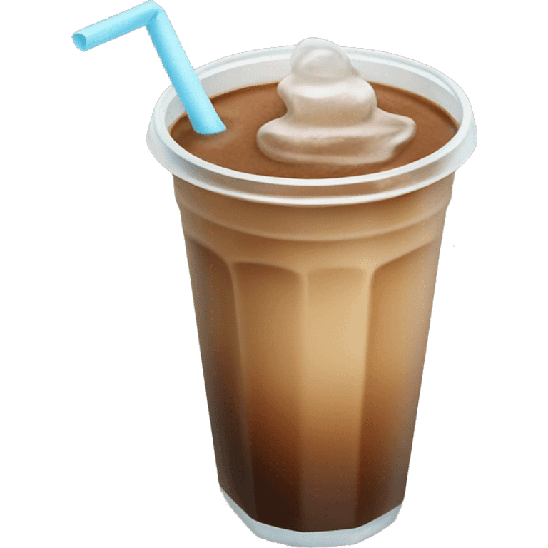 Iced coffee emoji