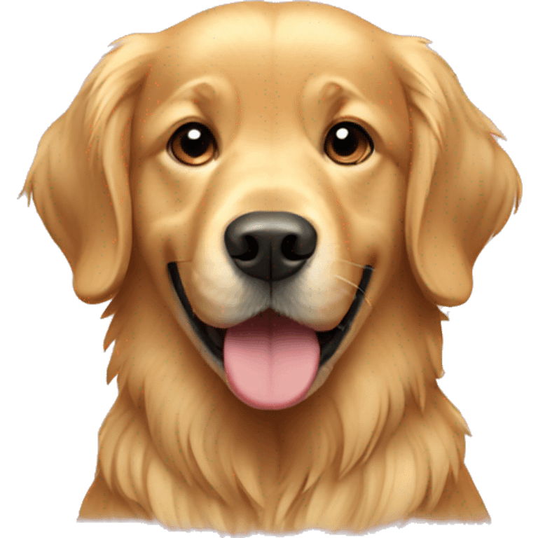 Golden retriever emoji