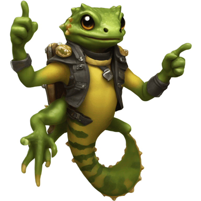 salamanders from 40k giving a thumbs up emoji