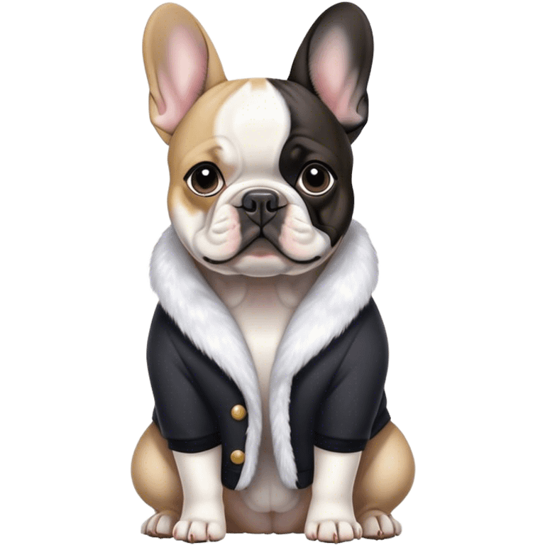 Frenchie bull dog emoji