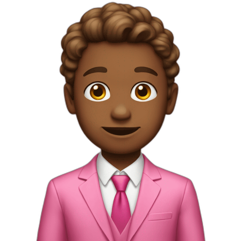 Fourt-year-old-with-a-pink-suit emoji