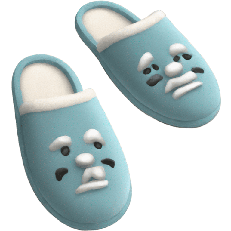 indoor slippers emoji