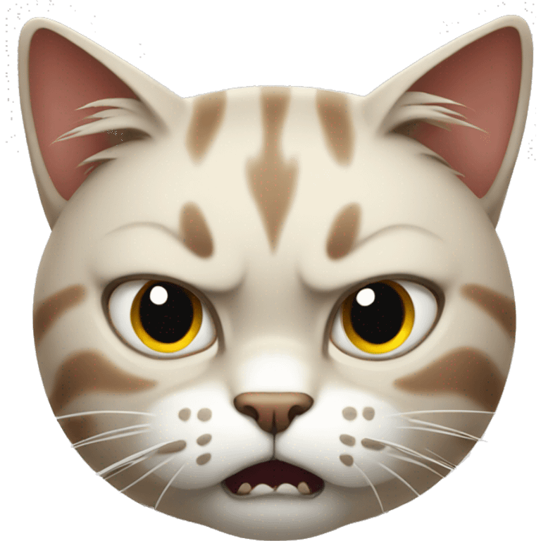 Angry cat emoji