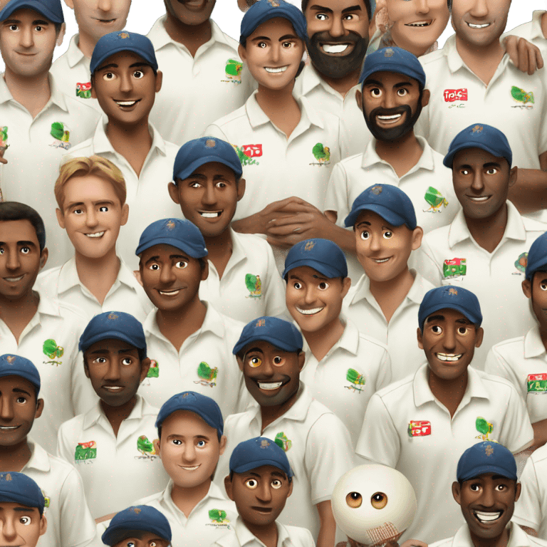 Cricket team emoji