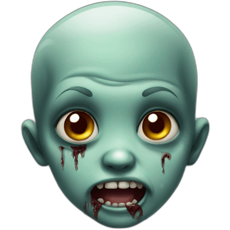 Baby zombie emoji