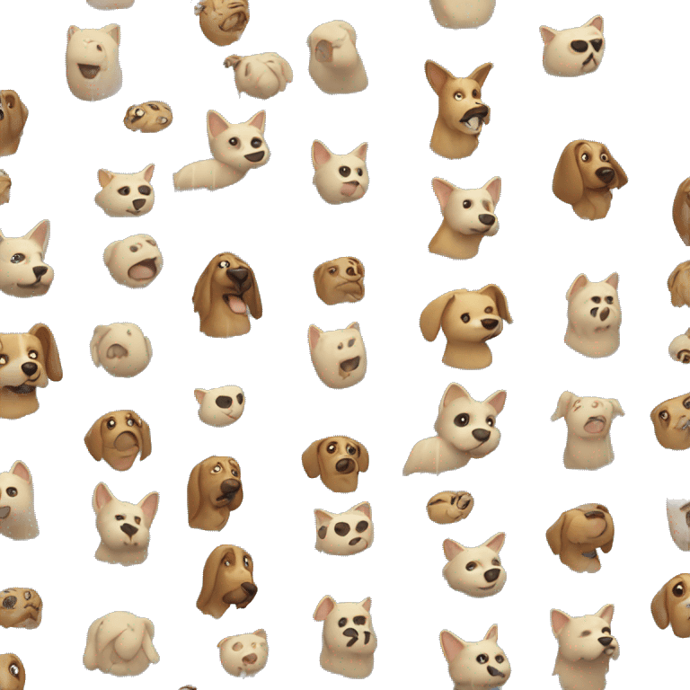 Raining Cats and Dogs emoji