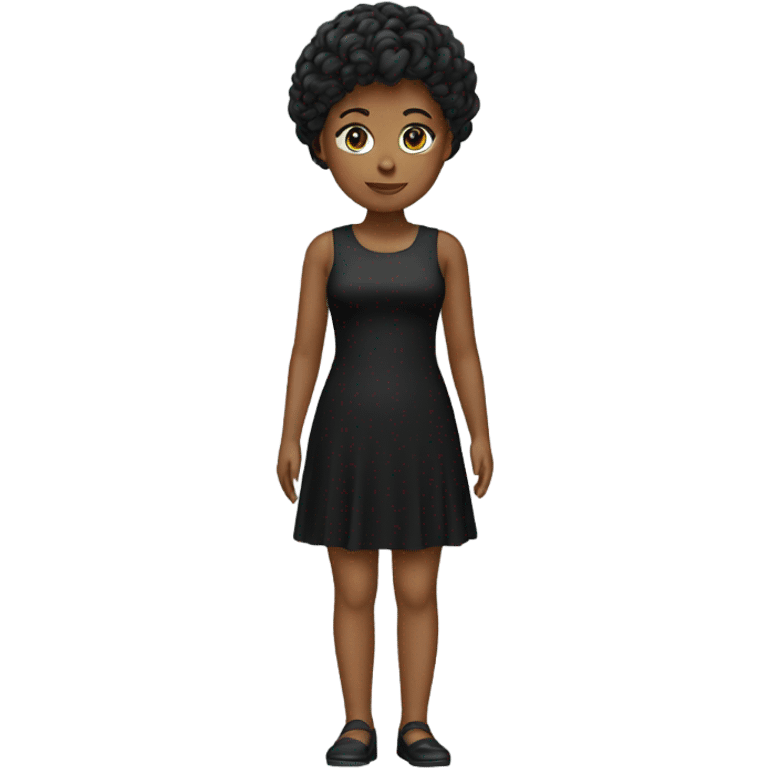 Black mini emoji