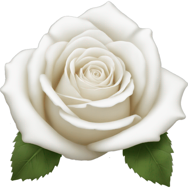 White rose emoji