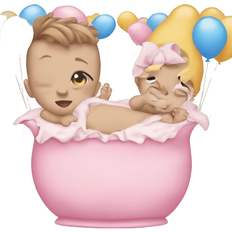 Baby shower emoji