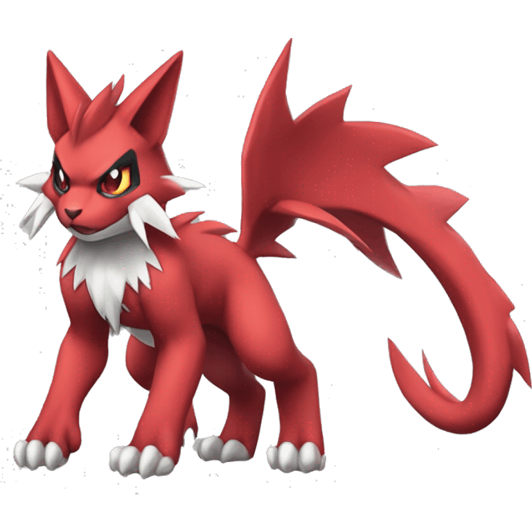  Kawaii Edgy Cool Beautiful Guilmon-Torracat-Zoroark full body emoji