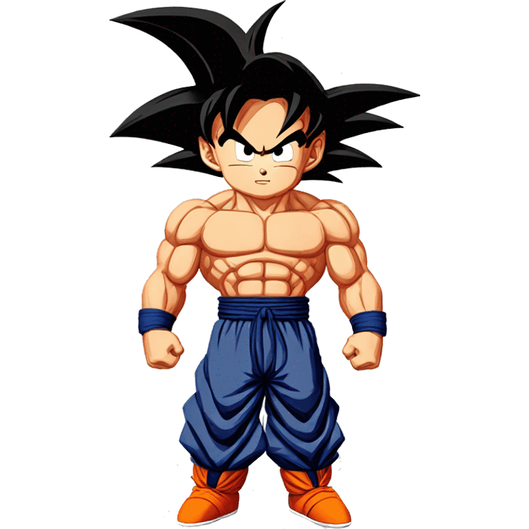 Son goku dragon ball z emoji