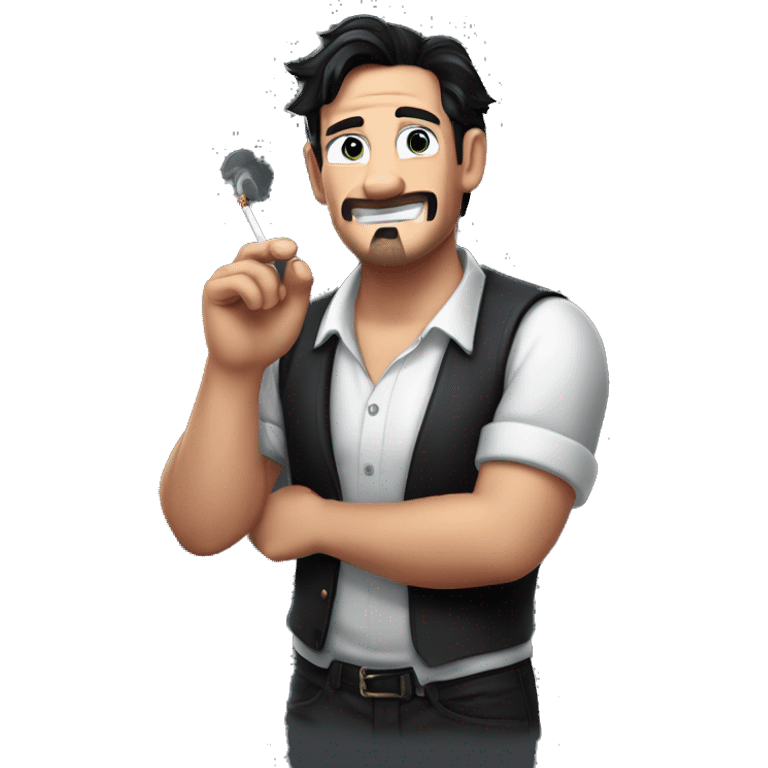 Mark "Markiplier" Fischbach holding a cigarette (Just the hand) emoji