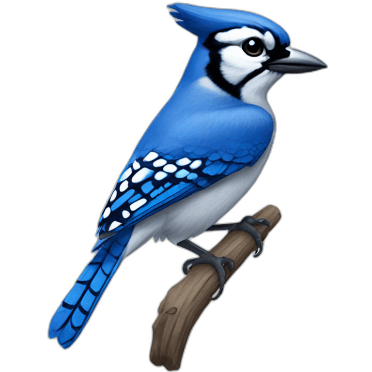 Blue Jay Hawk emoji