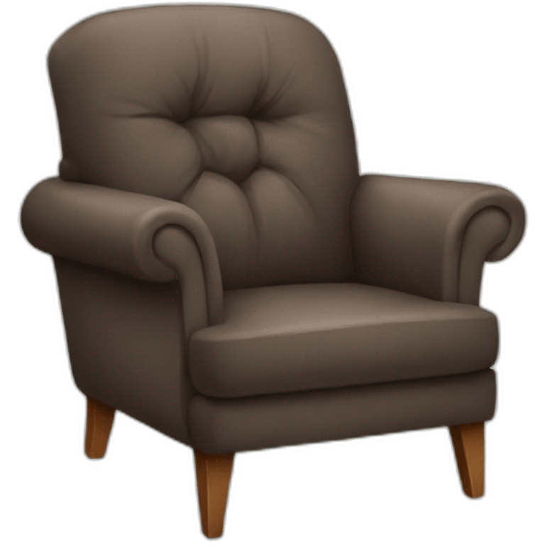 cozy armchair emoji