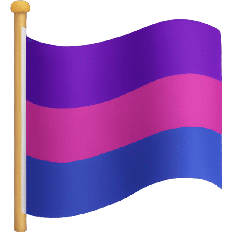 Bisexual flag emoji