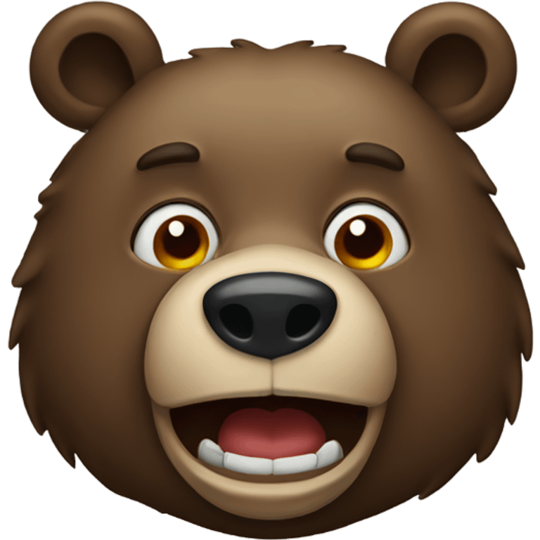 Insane Bear  emoji