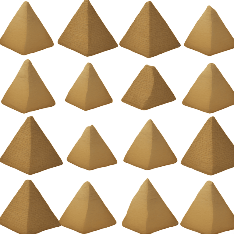 Pyramid emoji