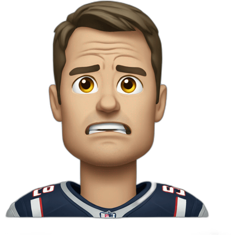 tom brady crying emoji