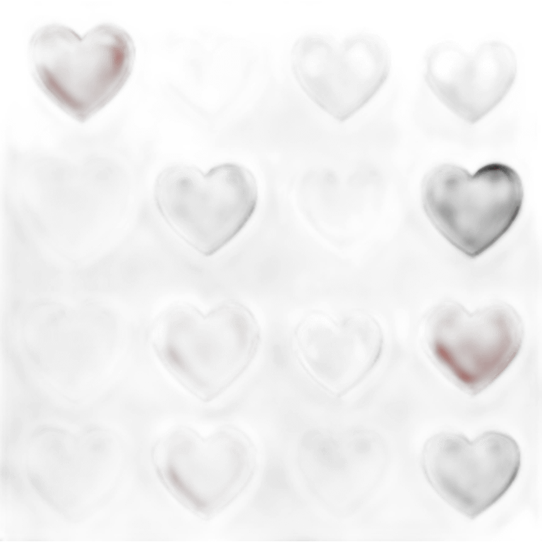 Coeur noir dans coeur rouge emoji