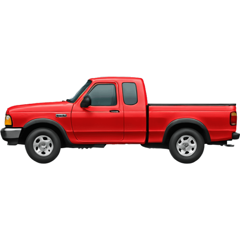 1992 red ford ranger  emoji