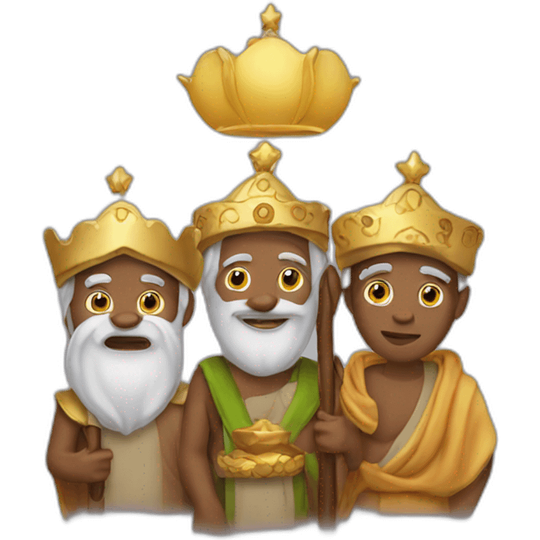 three wise men emoji