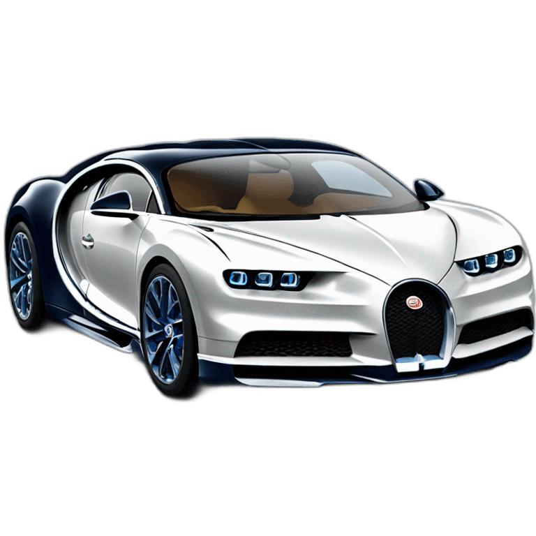 Voiture Bugatti chiron emoji