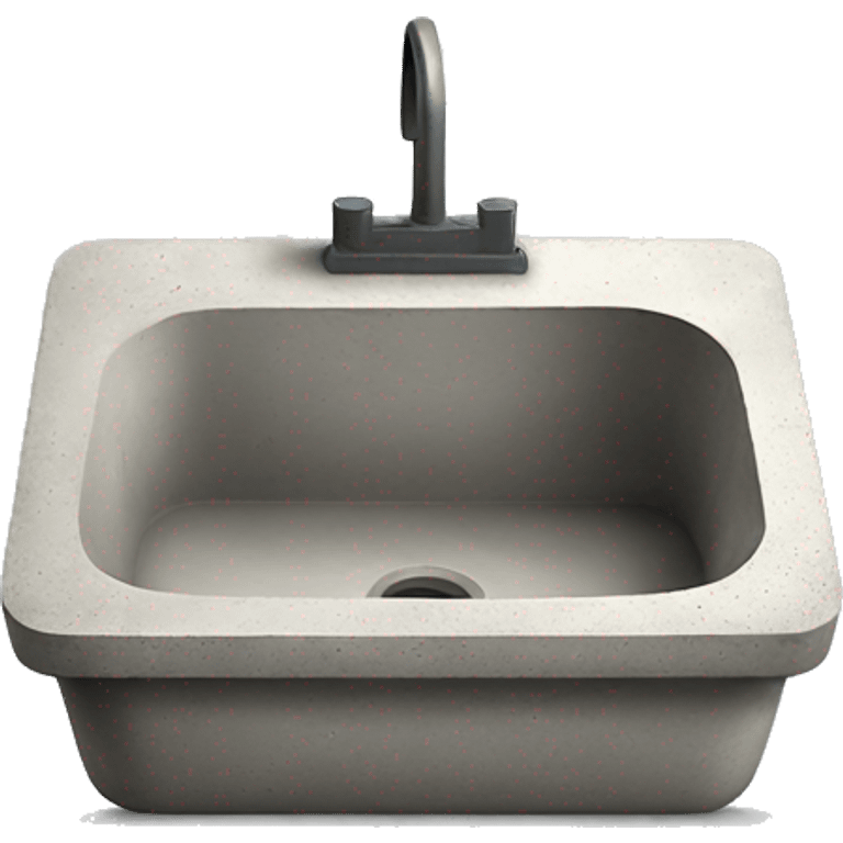 Concrete sink emoji