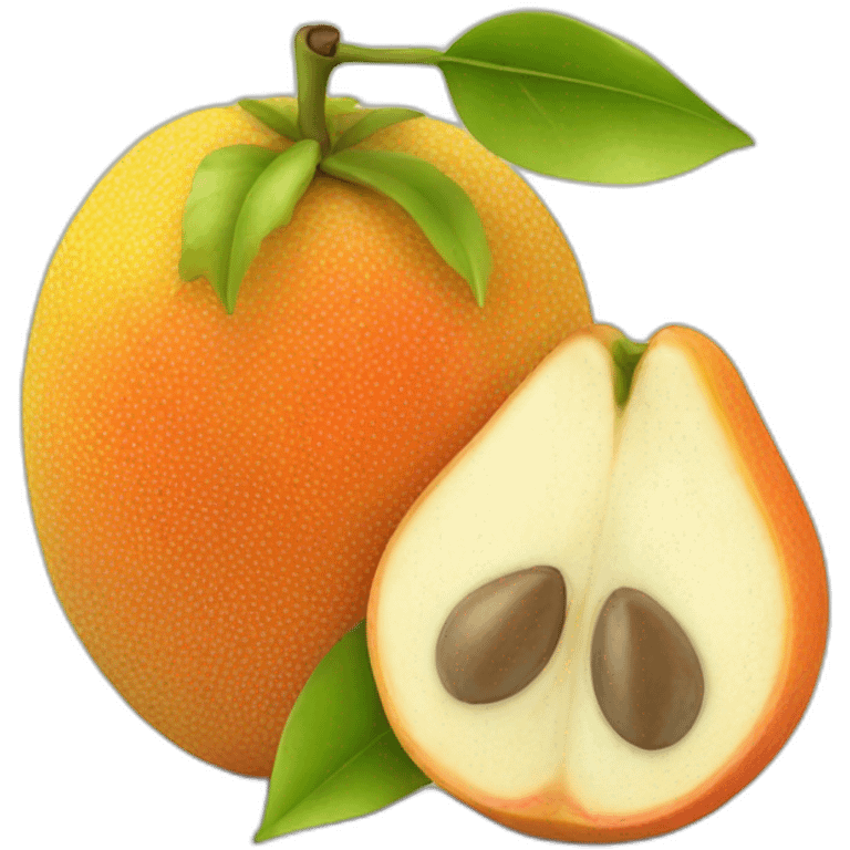 Pêche fruit emoji