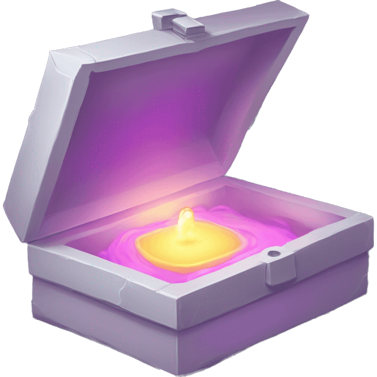 𓂺THE 𓂸MAGIC BOX𓂸𓂺  🄶littery✨box of magic light emoji