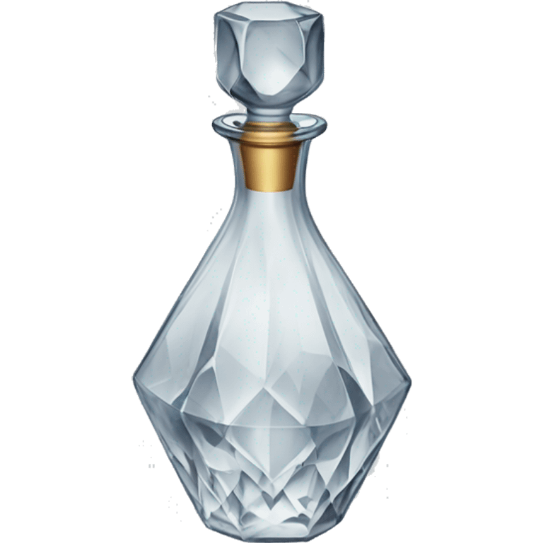 Crystal decanter emoji