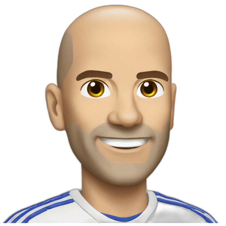 Zinédine Zidane emoji