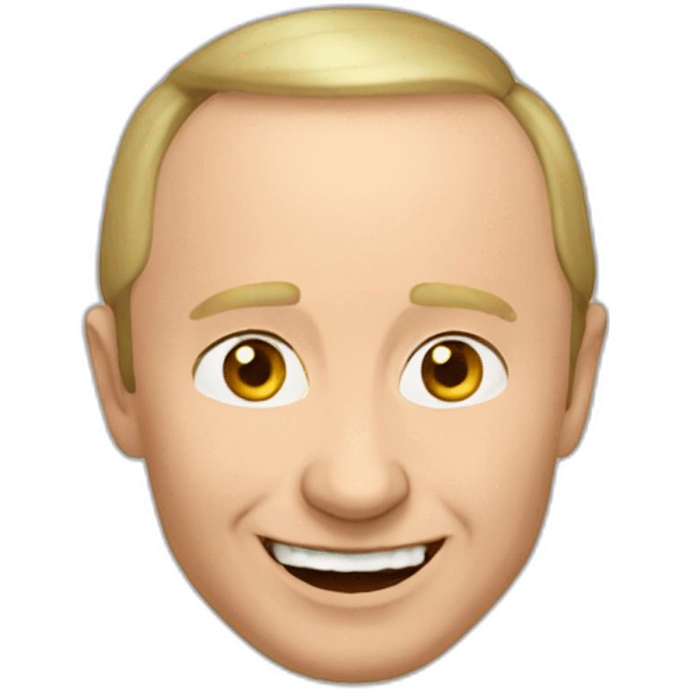 Putin happy emoji