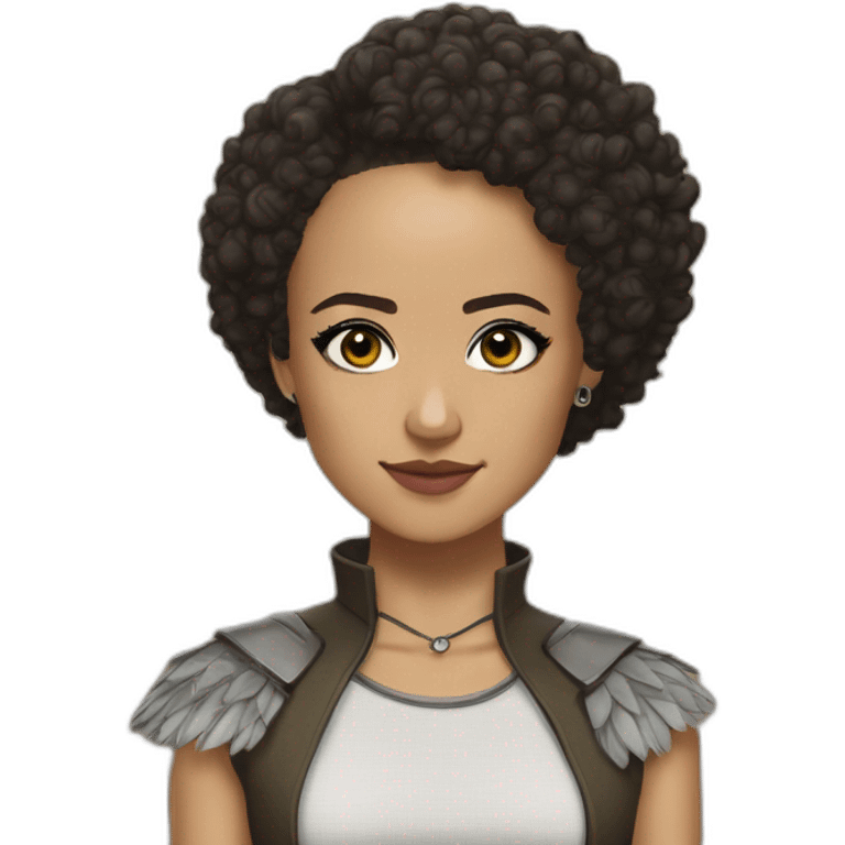 Nathalie Emmanuel missandei realistic emoji