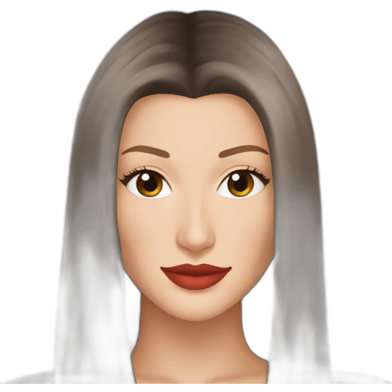 Bella hadid emoji