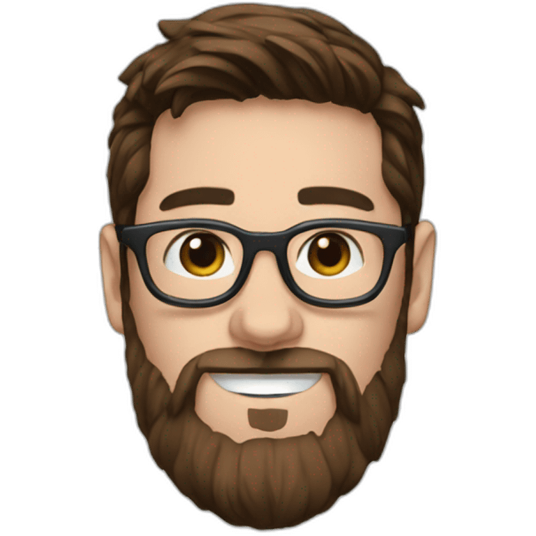 messi with beard and glasses emoji