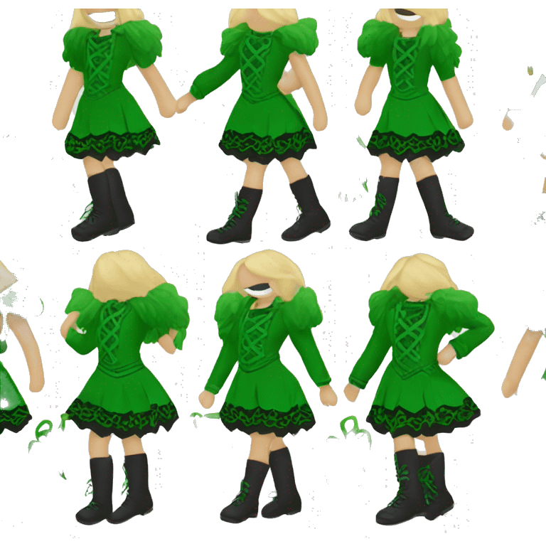 irish dance ghillies emoji