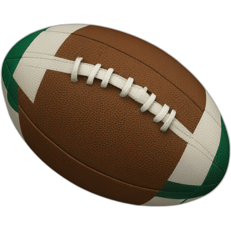 Rugby ball emoji