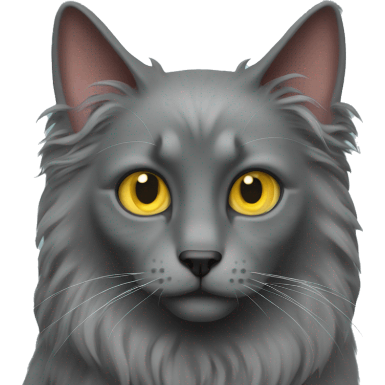 Evil nebelung cat emoji