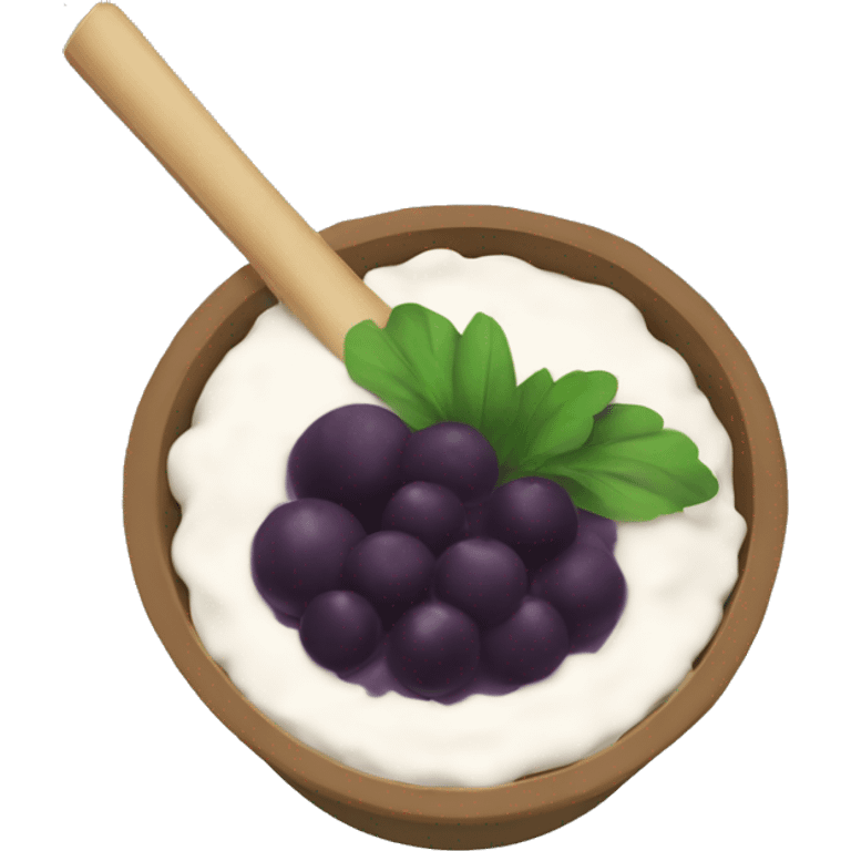 Açaí bowl emoji