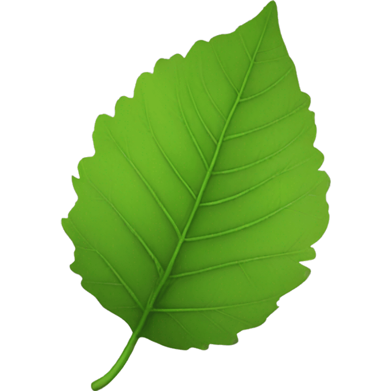 Leaf emoji