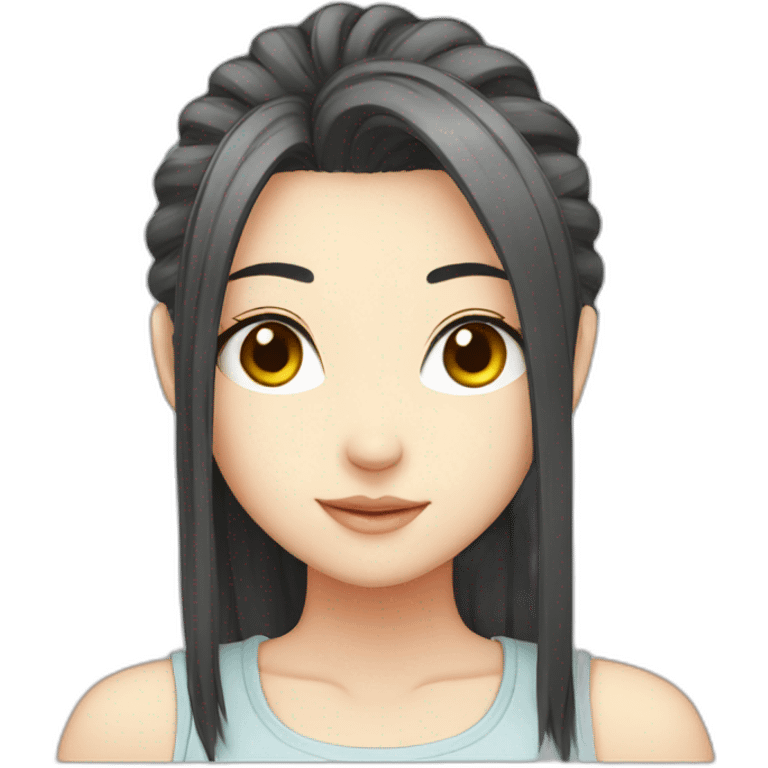 Manga girl emoji